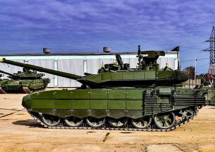 Nga tung loạt xe tăng T-90M vừa xuất xưởng ra thẳng chiến trường
