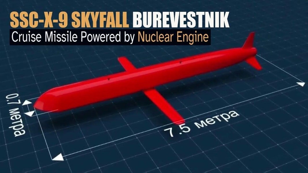 Tên lửa hành trình động cơ hạt nhân Burevestnik của Nga gây nguy cơ như 'Chernobyl bay'