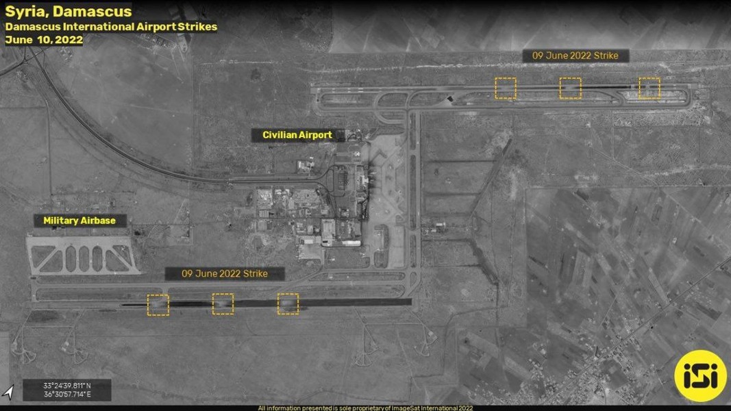 Israel vi phạm 'lằn ranh đỏ' của Nga khi tấn công sân bay Damascus