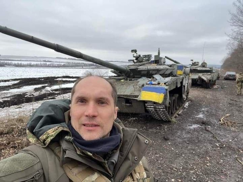 Xe tăng T-80BVM chiến lợi phẩm của Ukraine phá hủy gần 30 phương tiện cơ giới Nga