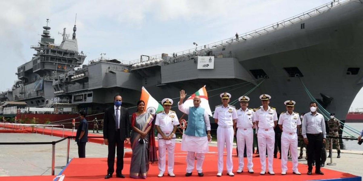 Ấn Độ chuẩn bị đưa tàu sân bay INS Vikrant vào vận hành