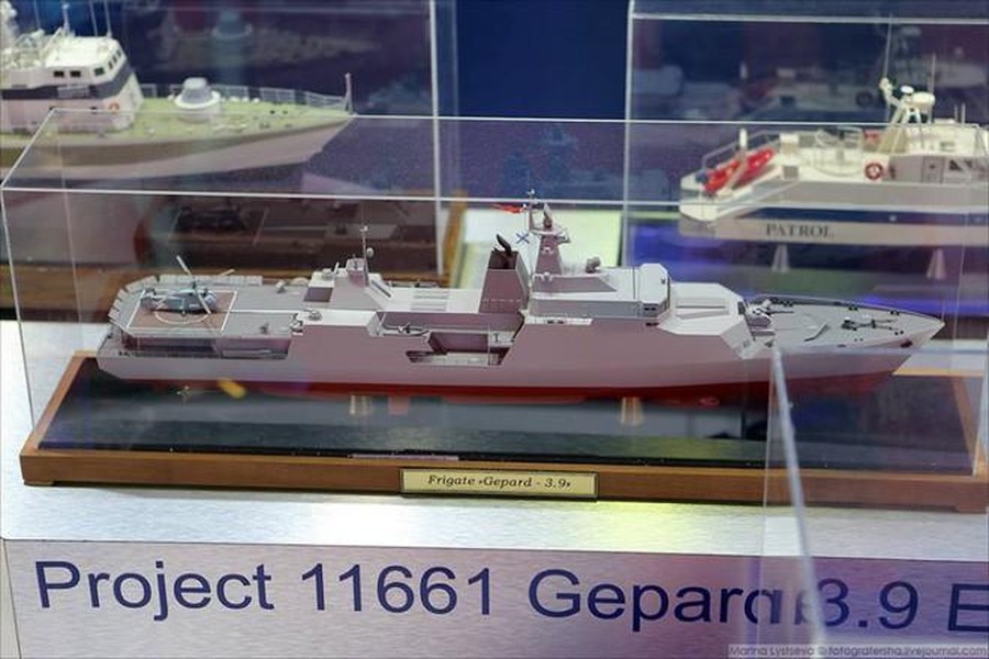 Sức mạnh tàu hộ vệ tên lửa Gepard tăng gấp 3 lần