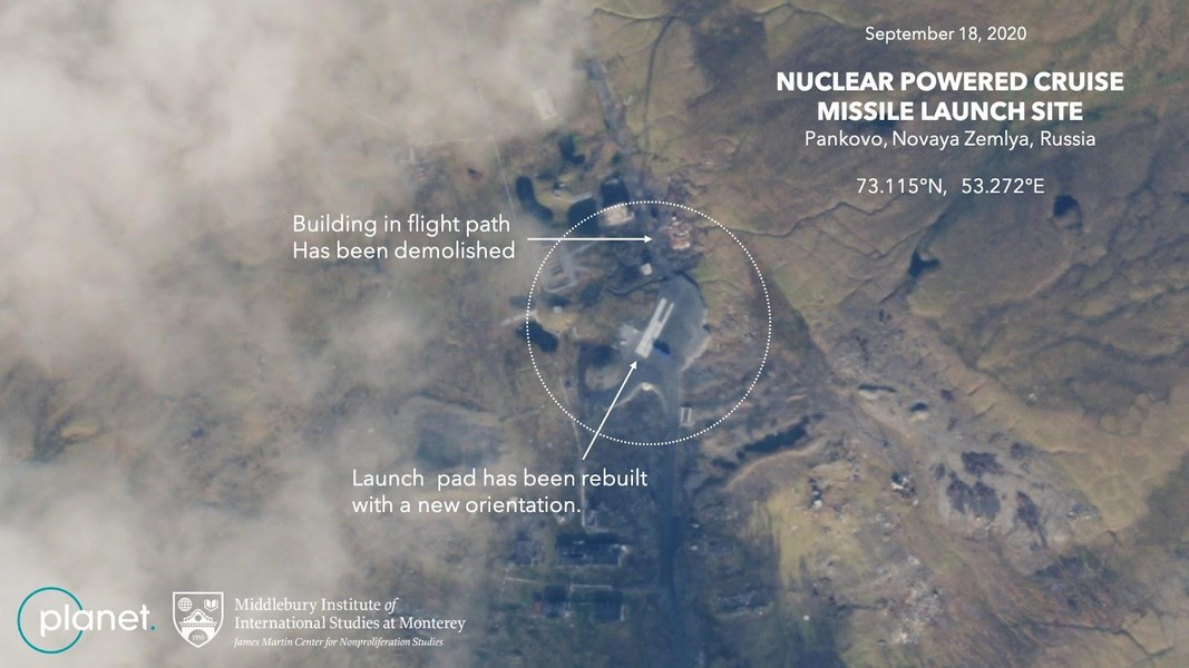 Mỹ 'giật mình' khi tên lửa bí ẩn của Nga xuất hiện tại bãi thử hẻo lánh