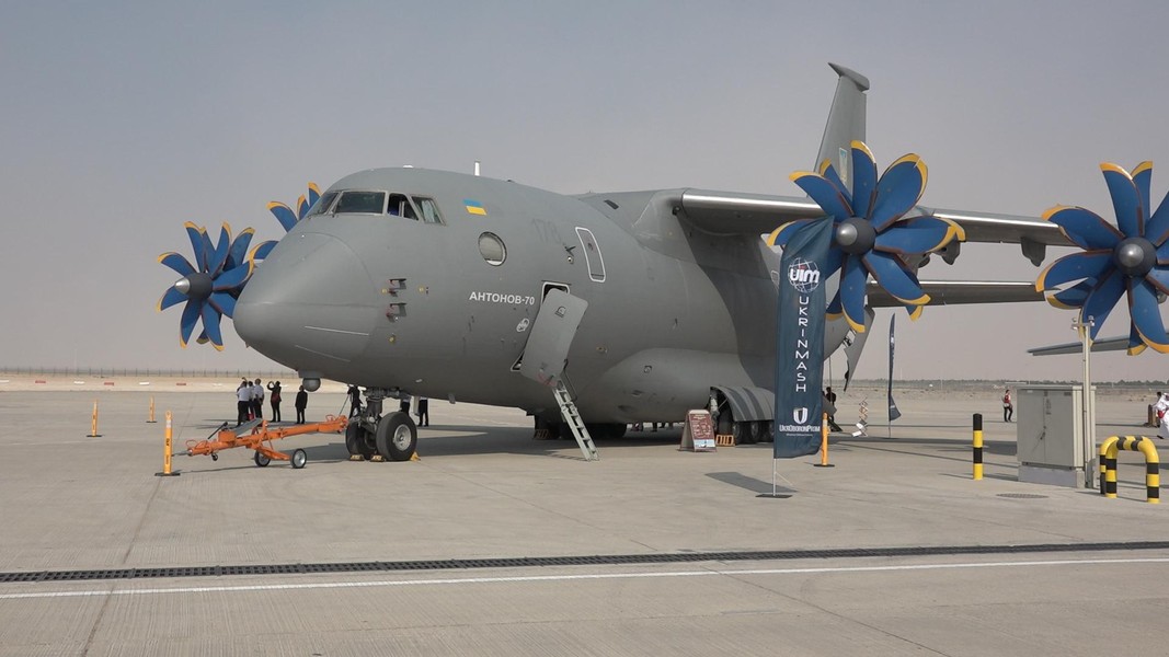 Vai trò bí ẩn của vận tải cơ An-70 duy nhất thuộc Không quân Ukraine