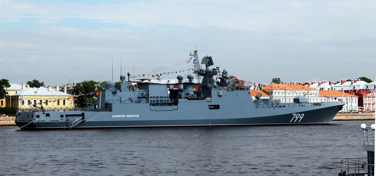 Nga công bố hình ảnh chiến hạm Đô đốc Makarov sau thông tin ‘bị bắn cháy’