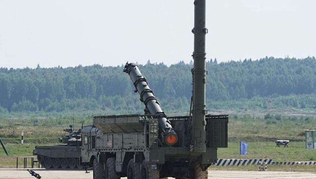 Tổ hợp tên lửa hành trình Iskander-K tấn công sở chỉ huy Lực lượng vũ trang Ukraine