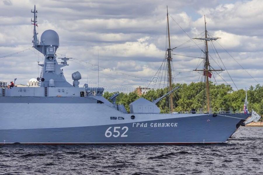 Tàu tên lửa tàng hình Grad tăng cường đáng kể sức mạnh cho Hạm đội Baltic Nga