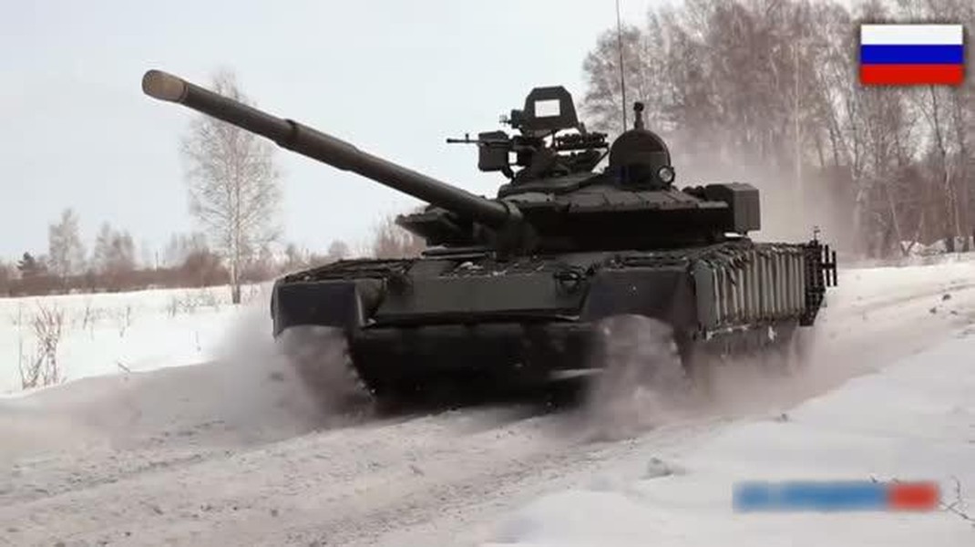 Xe tăng T-80 trở thành át chủ bài của Nga trong 'cuộc chiến mùa Đông'