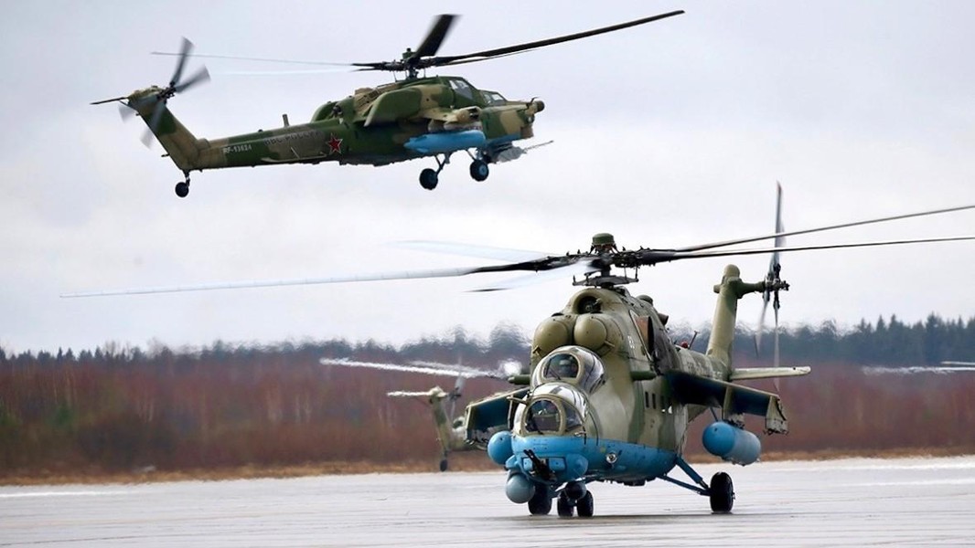Trực thăng tấn công Mi-35 thể hiện sức mạnh đáng nể trên chiến trường Ukraine