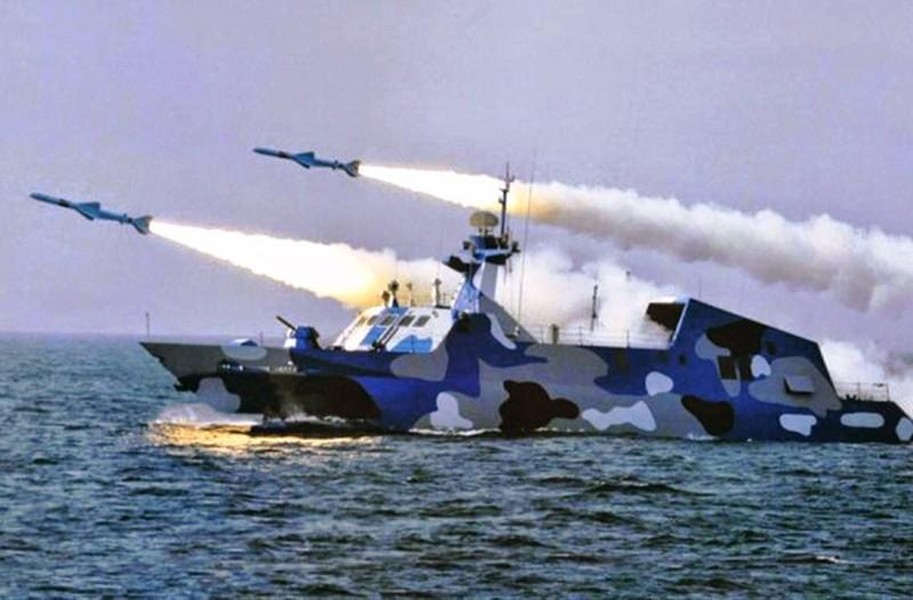 Mỹ giật mình trước khả năng Iran có 80 sát thủ tàu sân bay Type 022 cực mạnh