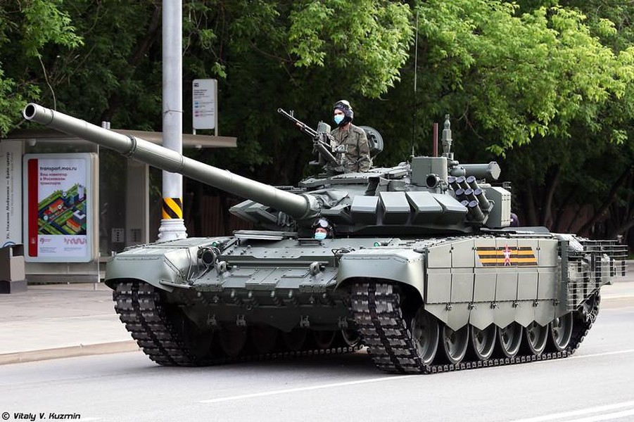 Nga tung loạt xe tăng T-72B3M vừa tiếp nhận vào chiến trường Bakhmut