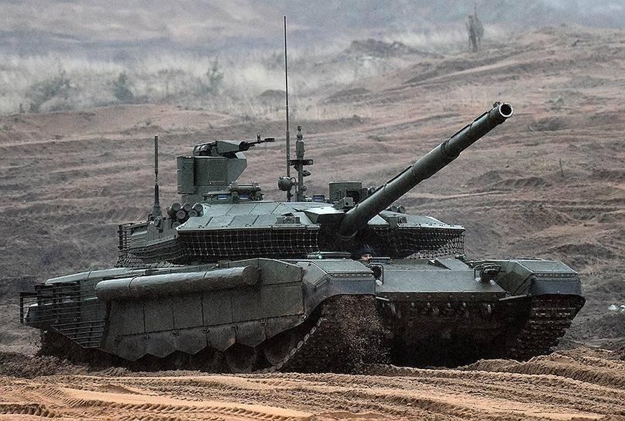 Ukraine lại thu giữ xe tăng T-90M Proryv tối tân của Nga?