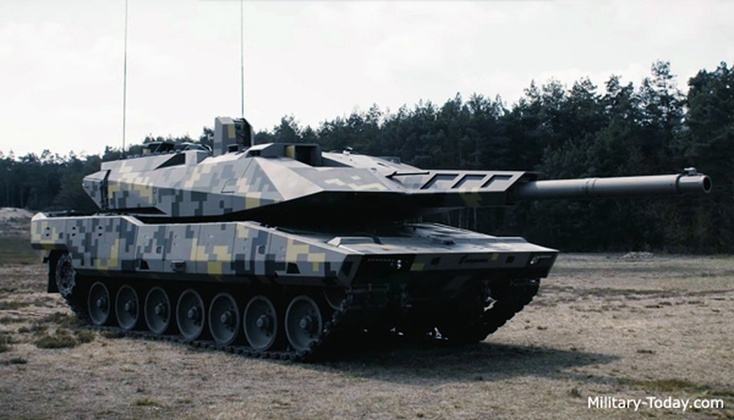Lục quân Đức mạnh nhất châu Âu sau khi thay thế xe tăng Leopard bằng KF51 Panther