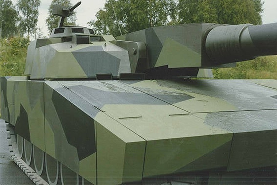 Stridsvagn 2000 - Xe tăng có hỏa lực đáng sợ nhất thế giới của Thụy Điển