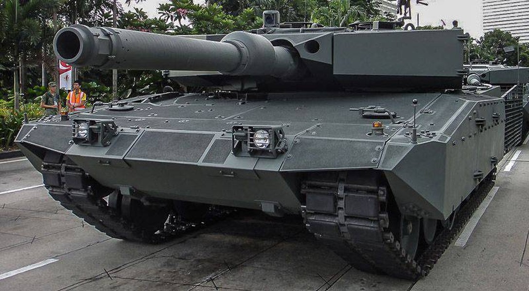 Hai phiên bản đặc biệt của xe tăng Leopard 2A4 tại Đông Nam Á