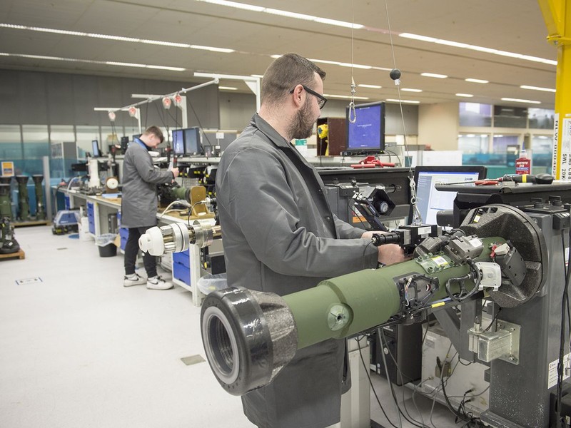 Sản lượng tên lửa NLAW được Tập đoàn Saab đẩy lên mức... 400 nghìn quả một năm