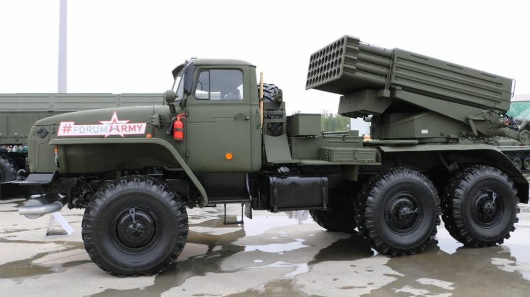 Pháo phản lực Tornado-G Nga bội phần nguy hiểm nhờ đạn thế hệ mới