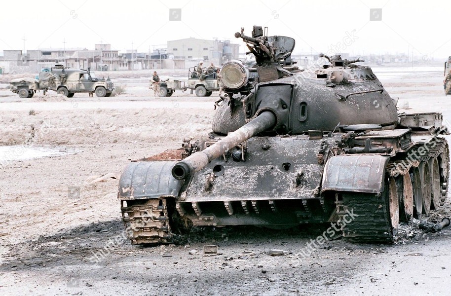 Bí ẩn cuộc đối đầu duy nhất giữa xe tăng T-55 Iraq và Challenger 2 Anh