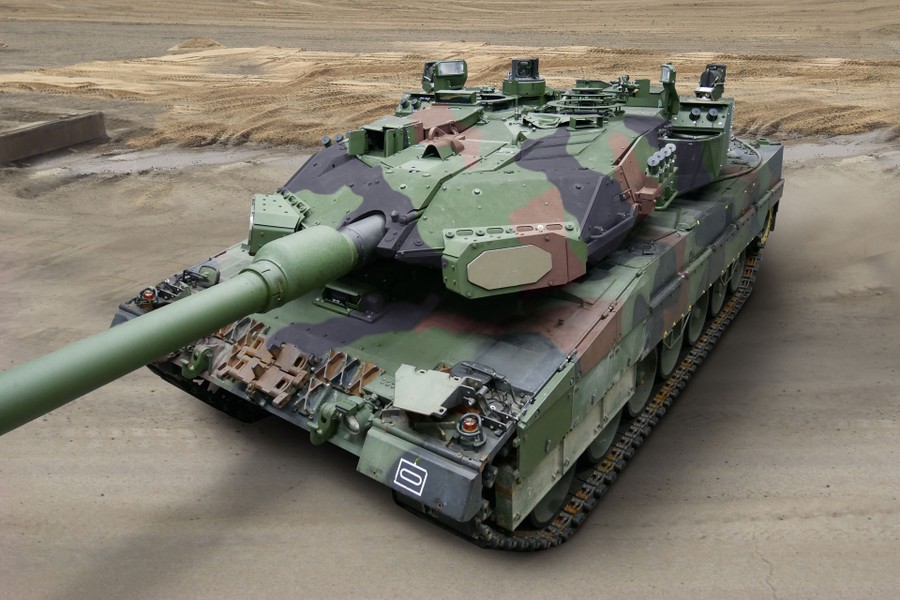 Xe tăng Leopard 2A8 'bất khả xâm phạm' nhờ hệ thống phòng vệ chủ động Trophy