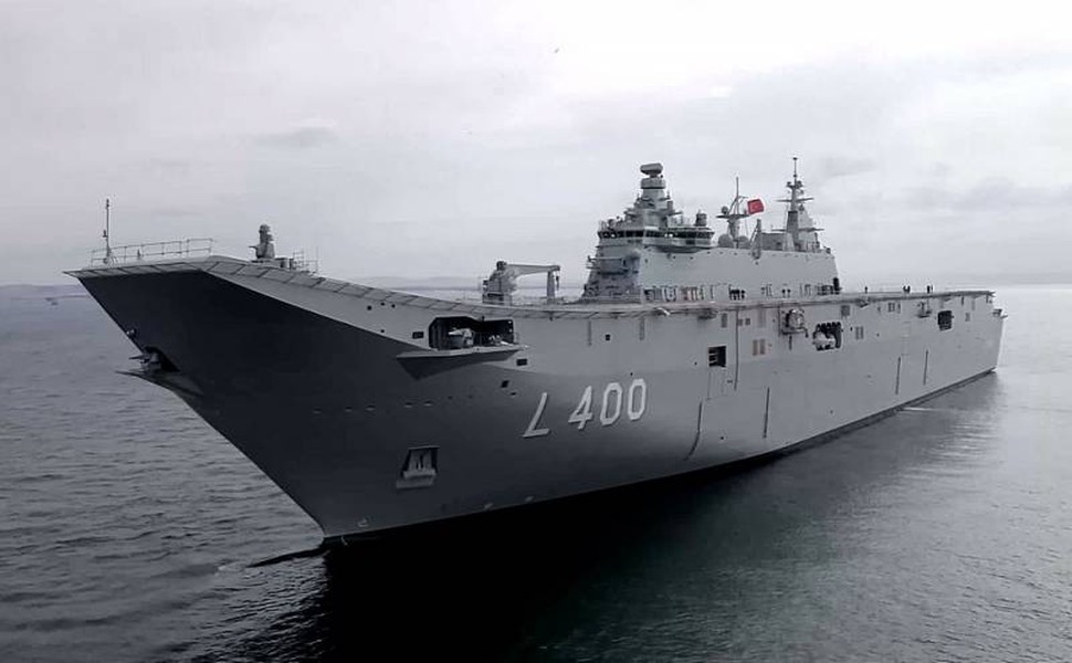 Nga sẽ đóng chiến hạm tương đương tàu đổ bộ tấn công L-400 Anadolu Thổ Nhĩ Kỳ?
