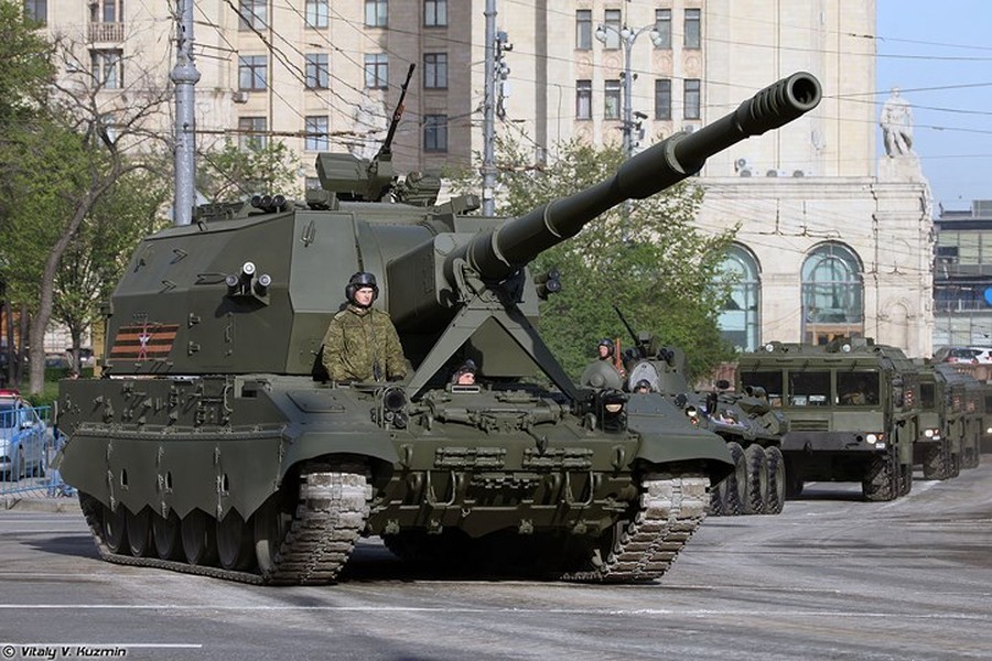 Nga chuẩn bị sản xuất hàng loạt pháo tự hành 2S35 Koalitsiya-SV ?