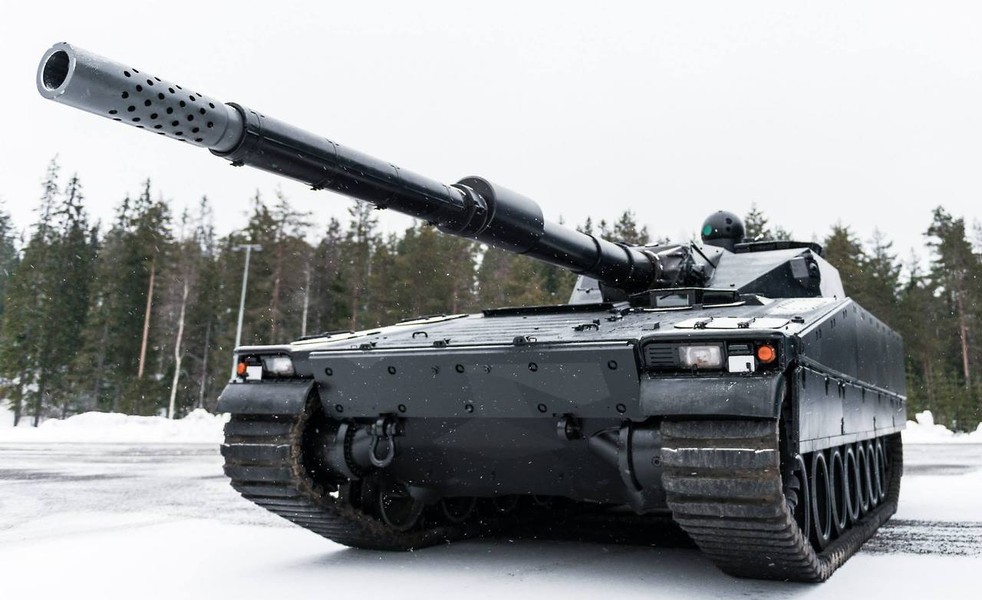 Xe tăng hạng nhẹ CV90120-T Thụy Điển vượt trội Sprut-SDM Nga?