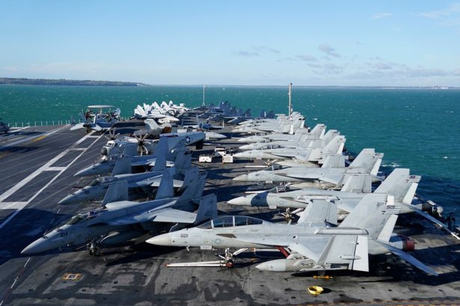 Nga lo lắng vì cuộc diễn tập của tàu sân bay USS Gerald R. Ford
