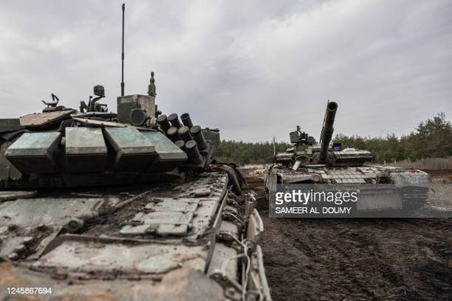 Nga cấp tốc tăng cường xe tăng T-80 hiện đại hóa cho mặt trận