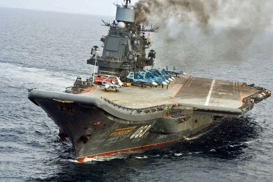 Nga ấn định thời gian 'tái ngũ' của tàu sân bay Đô đốc Kuznetsov
