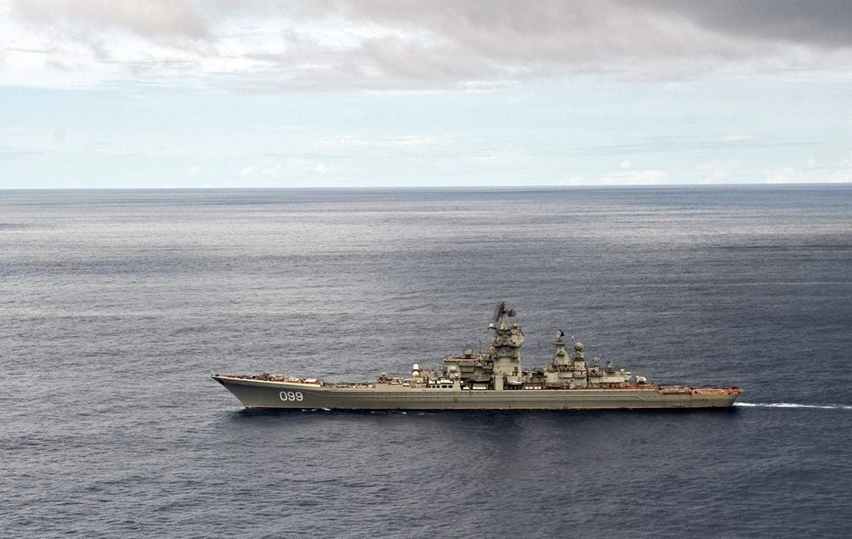 Tàu tuần dương hạt nhân Pyotr Veliky không còn là soái hạm Hạm đội phương Bắc