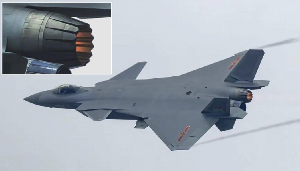 Mỹ lo ngại khi tiêm kích tàng hình J-20 Trung Quốc lên đời động cơ WS-15 