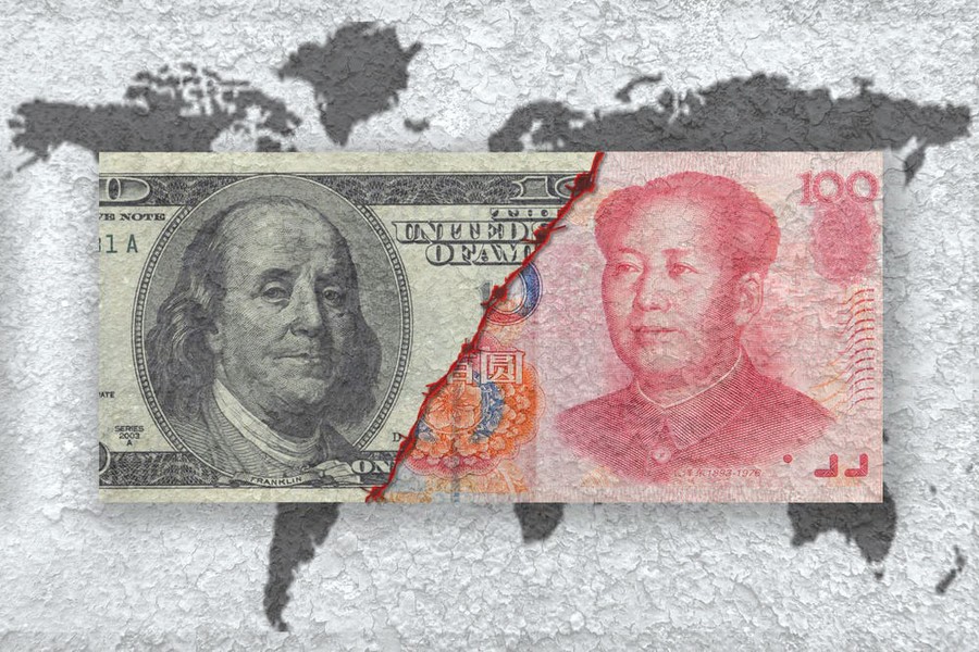 Quá trình phi đô la hóa tưởng tượng: Trung Quốc và Ấn Độ giúp USD tăng trưởng tối đa