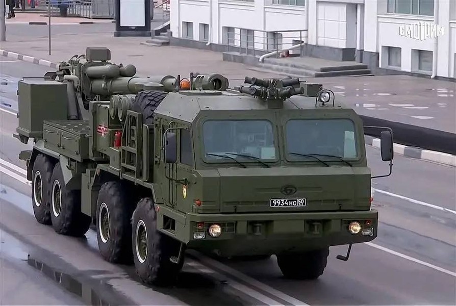Bộ Quốc phòng Nga nói về ưu điểm vượt trội của pháo tự hành bánh lốp 2S43 Malva