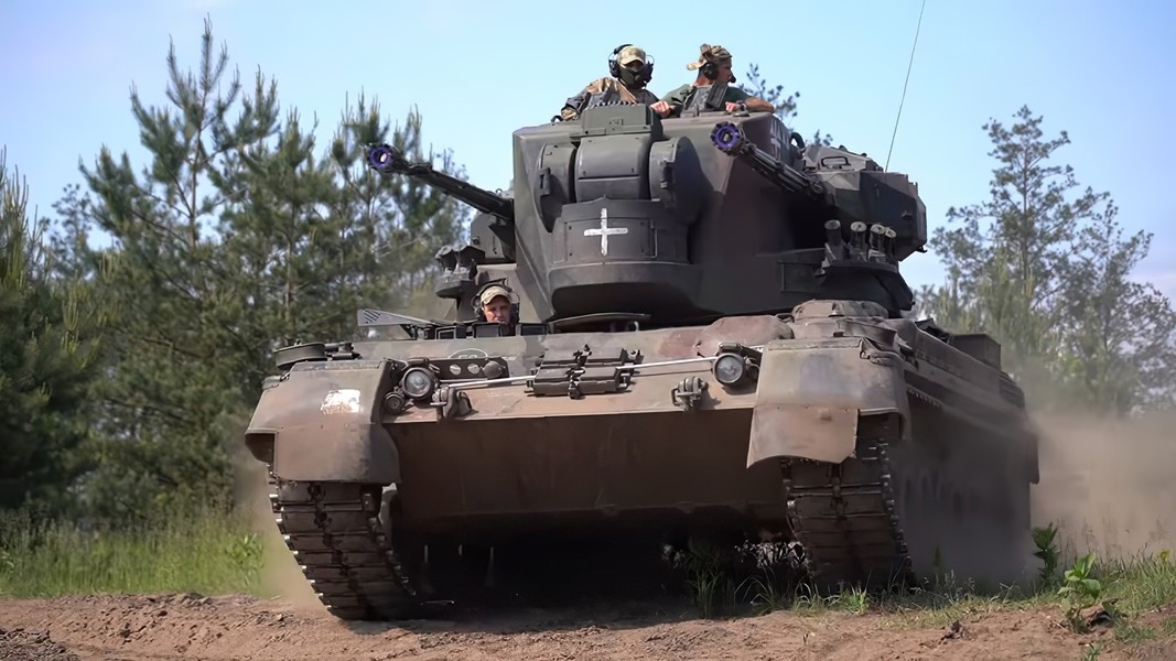 Binh sĩ Ukraine nói về ưu điểm vượt trội của pháo phòng không tự hành Gepard