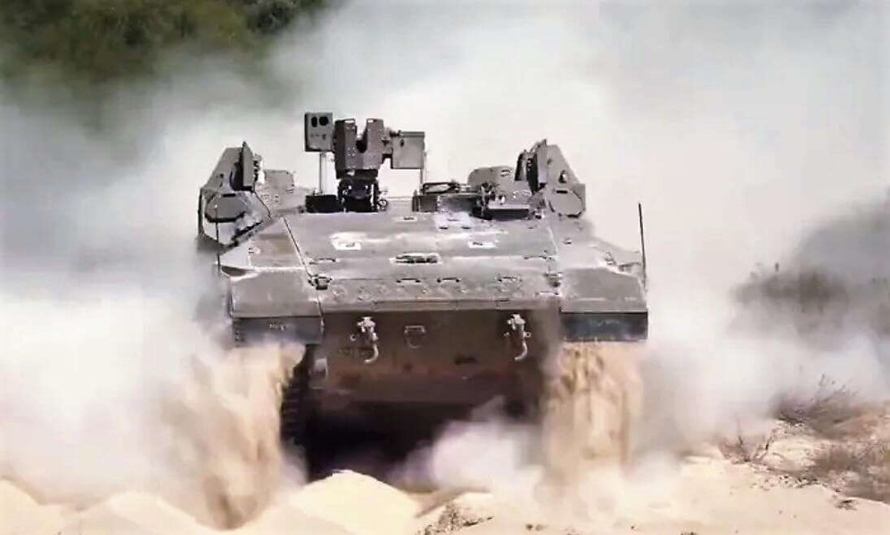 Thiết giáp chở quân Namer nặng nhất thế giới của Israel bị phá hủy bởi đạn RPG?
