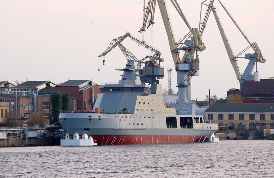 Tàu phá băng chiến đấu Ivan Papanin 'độc nhất vô nhị' sắp gia nhập Hải quân Nga
