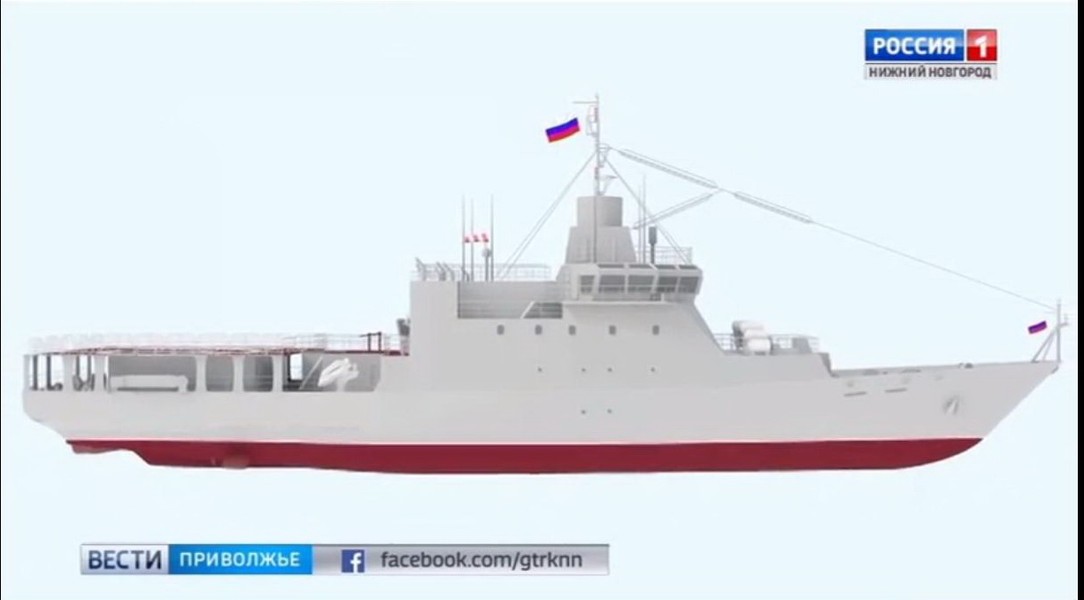 Nga sẽ có chiến hạm chỉ 800 tấn nhưng mang được trực thăng Ka-52