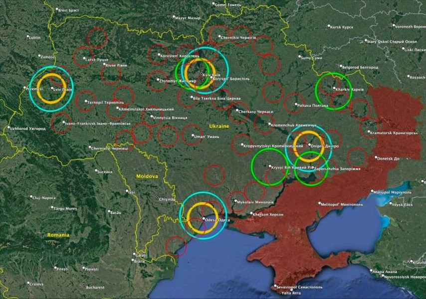 Bầu trời Ukraine được 'phủ kín' bởi hệ thống phòng không FrankenSAM