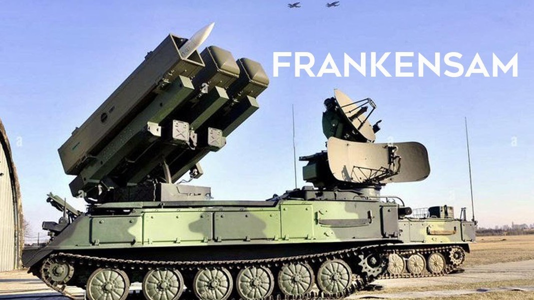 Bầu trời Ukraine được 'phủ kín' bởi hệ thống phòng không FrankenSAM