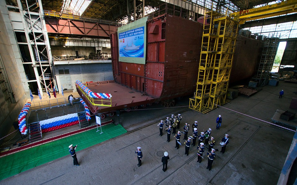 Nga khẩn trương đóng mới tàu đổ bộ Dự án 11711 nâng cấp