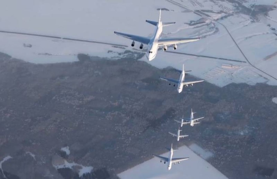 Không quân Nga triển khai số lượng vận tải cơ An-124 Ruslan lớn chưa từng có
