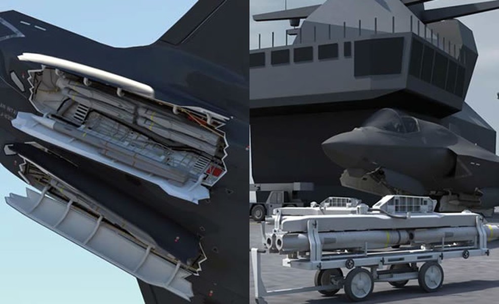 Tiêm kích F-35 như 'hổ mọc thêm cánh' nhờ tên lửa Meteor và SPEAR 3