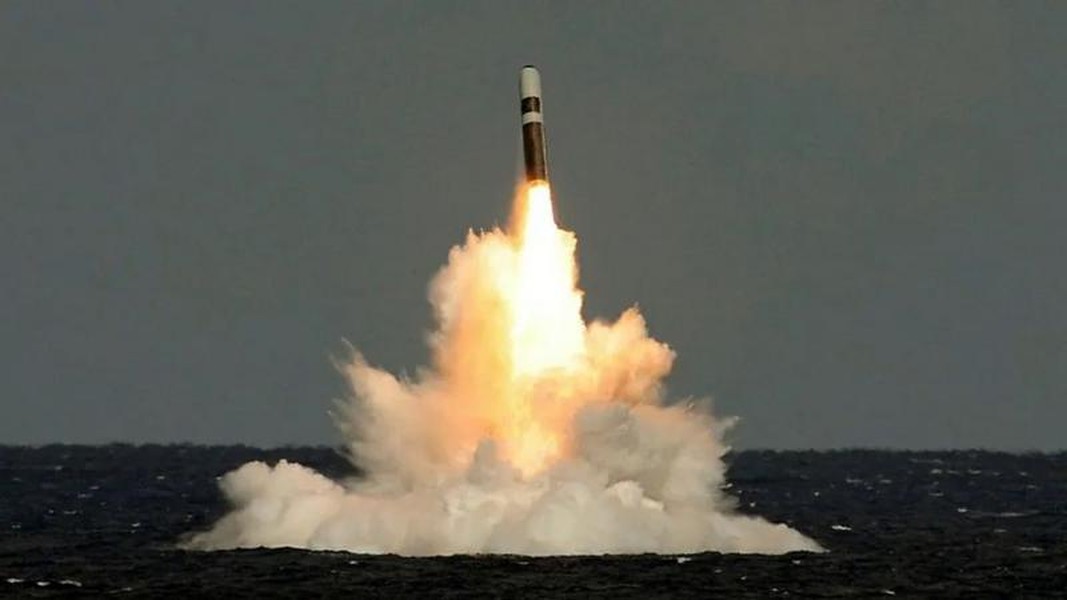 Tên lửa đạn đạo Trident lại thất bại khi phóng từ tàu ngầm hạt nhân Vanguard