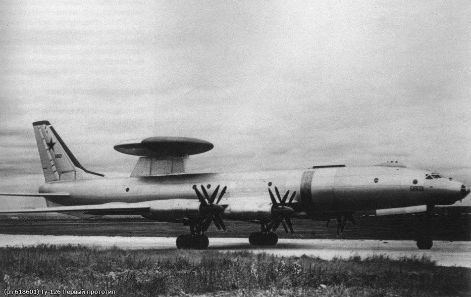 Nga nhớ về máy bay AWACS Tu-126 sau khi phi đội A-50 chịu tổn thất nặng nề