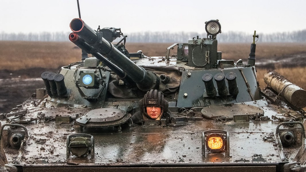 Xe chiến đấu bộ binh BMP-3 bắt đầu được sử dụng như 'pháo xung kích'