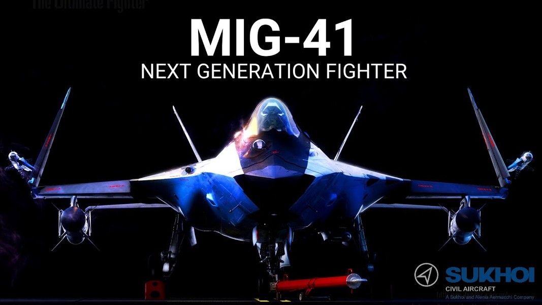 Tiêm kích MiG-41 sẽ có pháo xung điện từ và tên lửa tầm siêu xa?