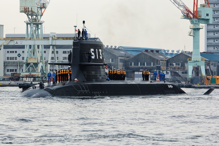 Nhật Bản nhận hàng loạt tàu ngầm tấn công ứng dụng công nghệ ‘độc nhất vô nhị’
