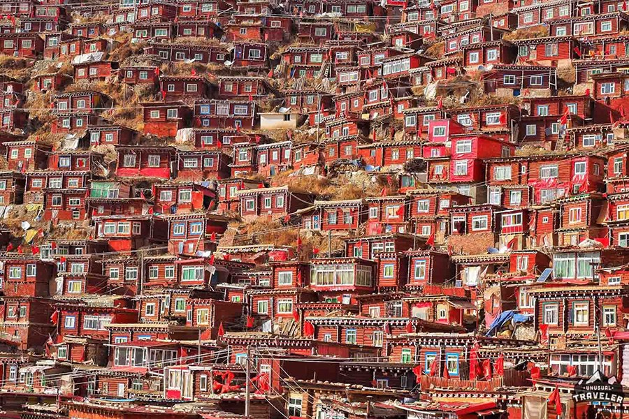 [ẢNH] Chiêm ngưỡng vẻ đẹp của Larung Gar – Thung lũng Phật giáo lớn nhất thế giới 