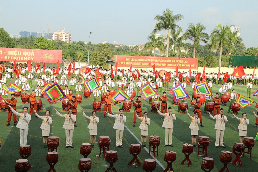 Lễ khai giảng năm học 2020 - 2021 và kỷ niệm ngày Nhà giáo Việt Nam của Học viện Cảnh sát nhân dân