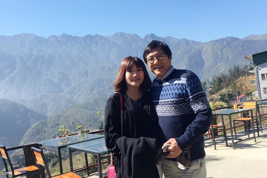 [ẢNH] Hé lộ cuộc sống hôn nhân của NSND Trọng Trinh với người vợ trẻ kém 16 tuổi